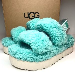 UGG Oh Fluffita double strap sandals in tide pool